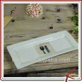 white glaze decal ceramic kitchen dish towel holder